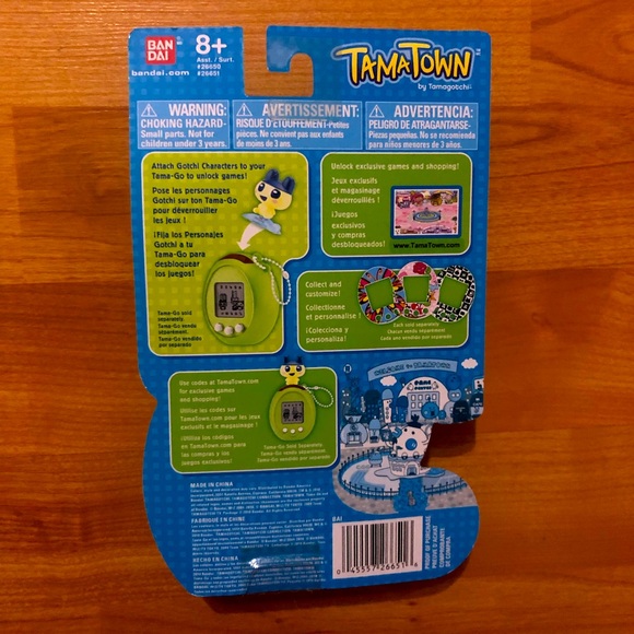 Tamagotchi Tamatown Tamago Chamametchi Figurine - Picture 2 of 2